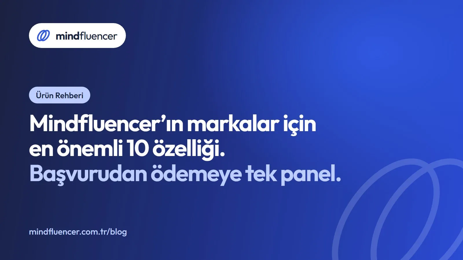 influencer yönetim paneli