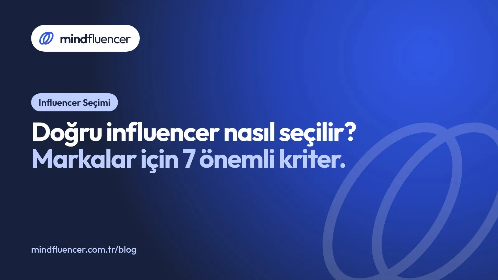 influencer seçimi